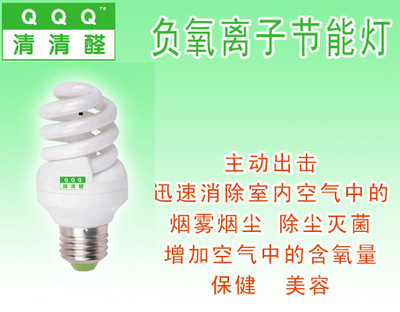 LED负离子节能灯照明灯具灯泡厂