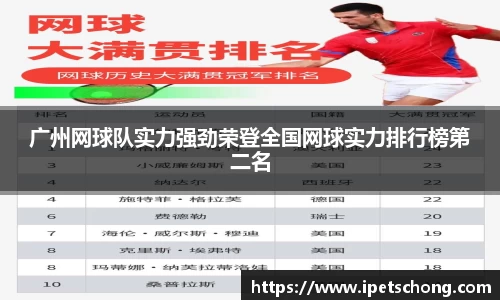 广州网球队实力强劲荣登全国网球实力排行榜第二名
